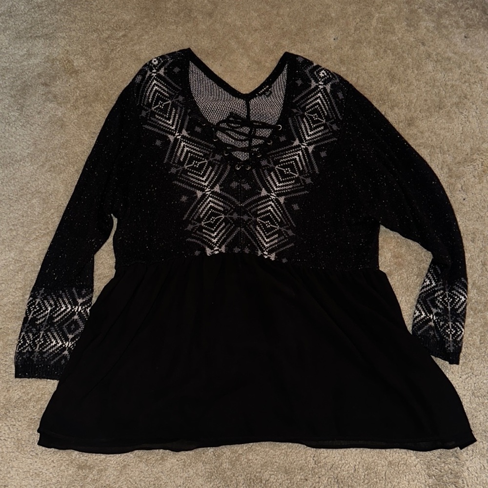 Torrid Sweater Blouse